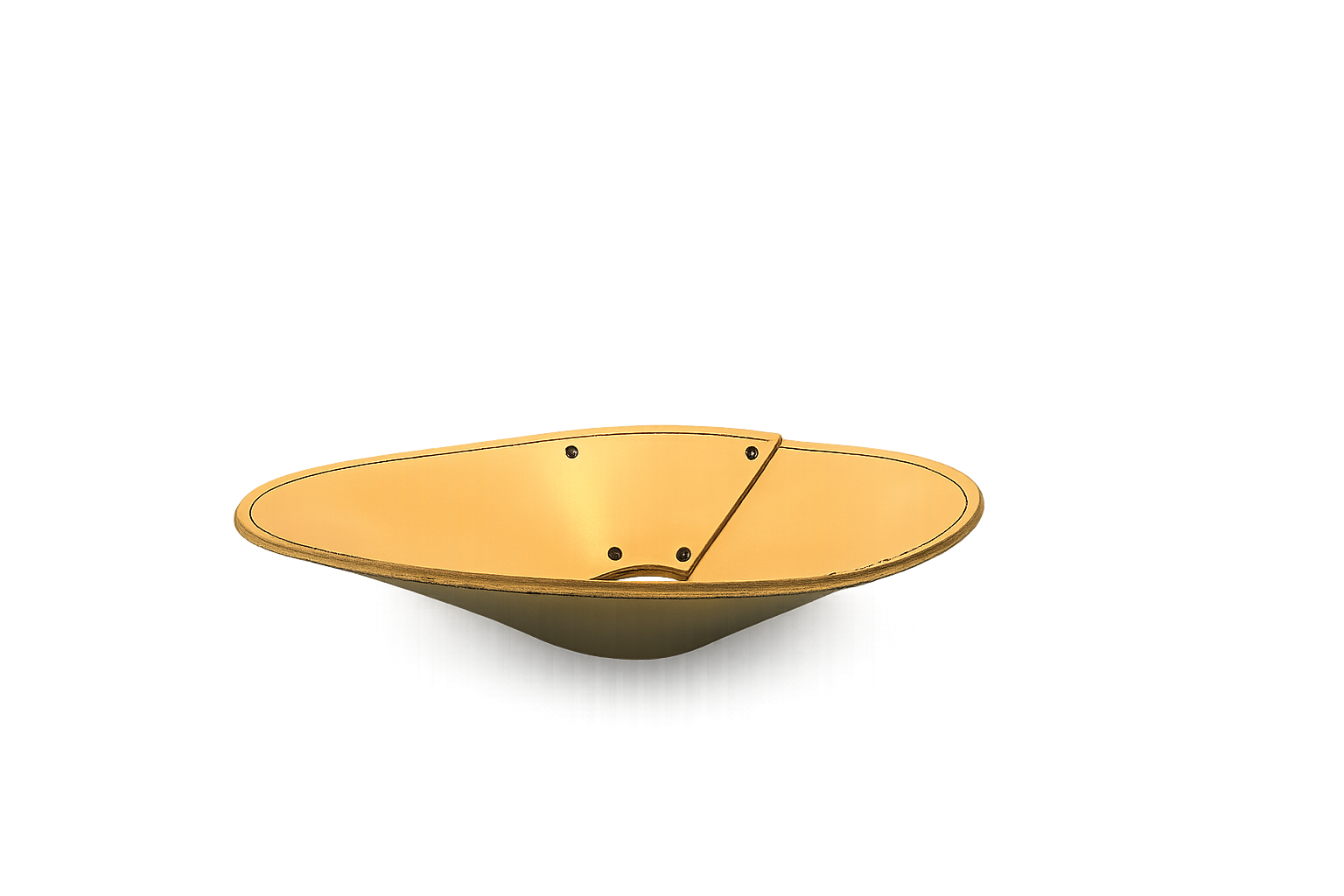 Moonseat zijaanzicht met gloed